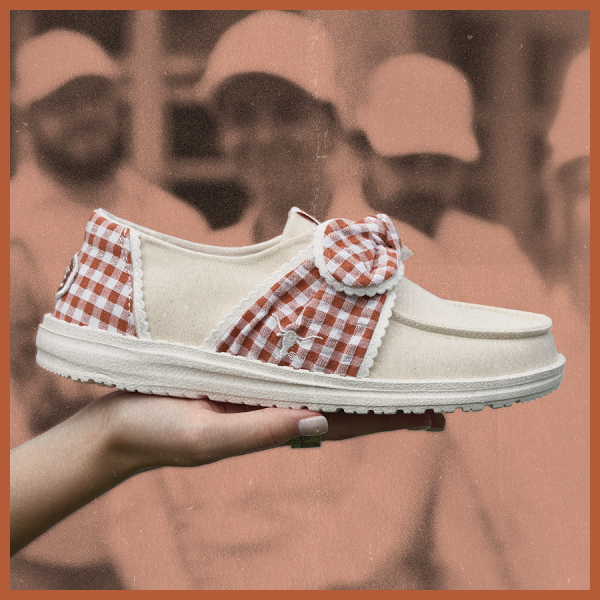 Wendy Bow Texas Longhorns - Wheat/Burnt Orange - Image 10