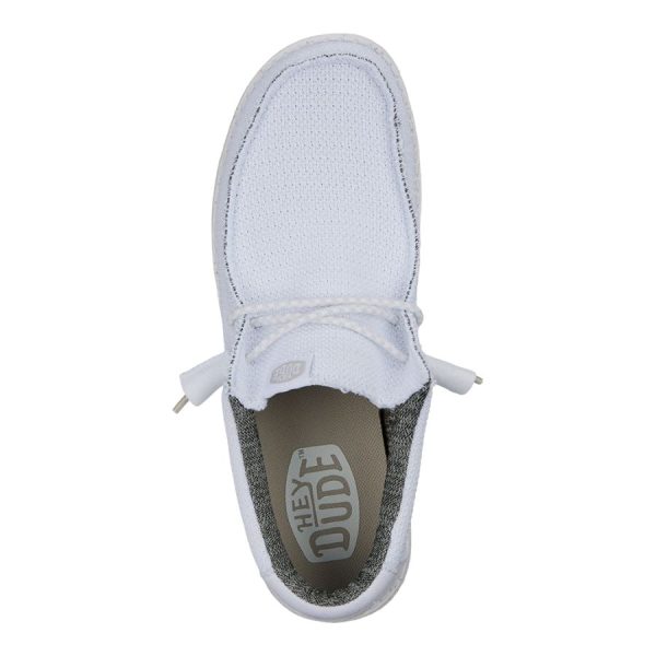 Wally Sport Mesh - White/White - Image 5