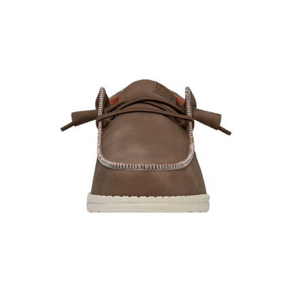 Wally Fabricated Leather Wide - Tan - Image 4