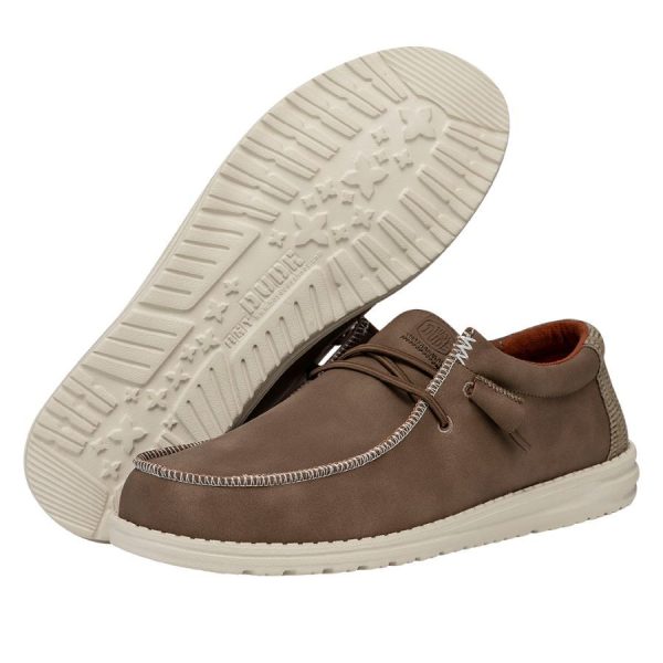 Wally Fabricated Leather Wide - Tan - Image 3