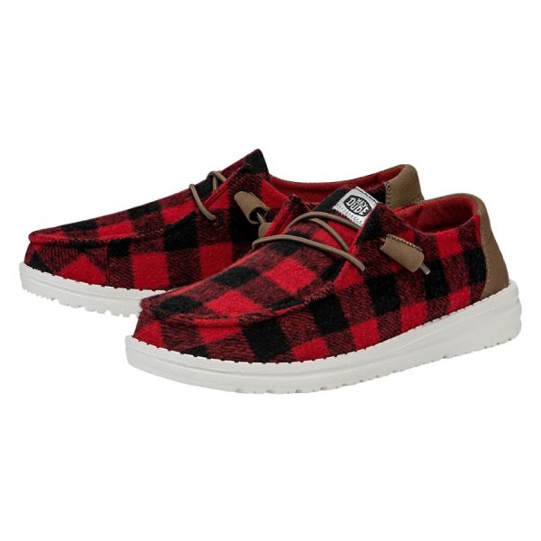 Wendy Buffalo Plaid - Red and Black Plaid - Image 2