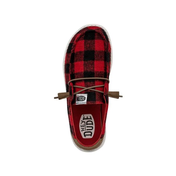 Wendy Buffalo Plaid - Red and Black Plaid - Image 6