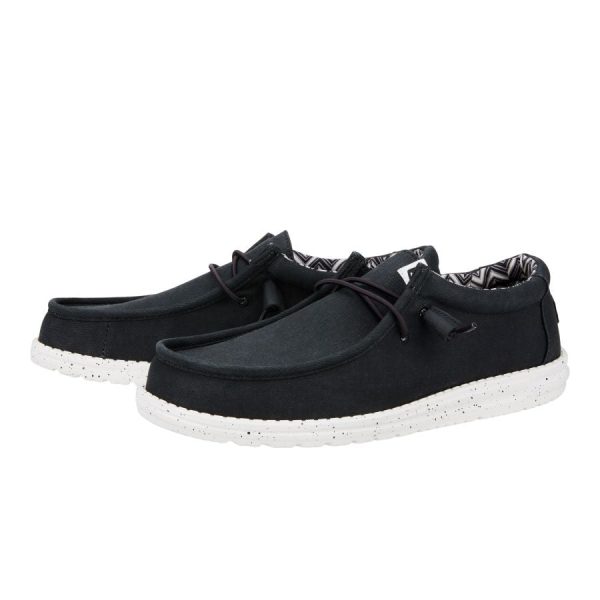 Wally Stretch Canvas Wide C Black/White - Image 2