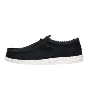 Wally Stretch Canvas Wide C Black/White