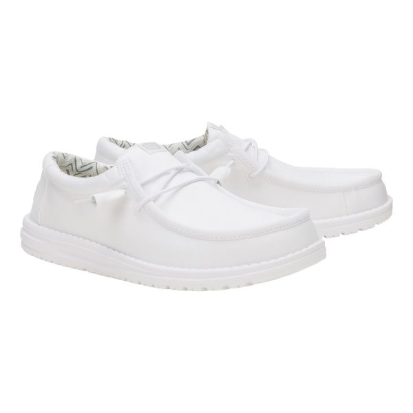 Wally Stretch Canvas Wide C White/White - Image 2
