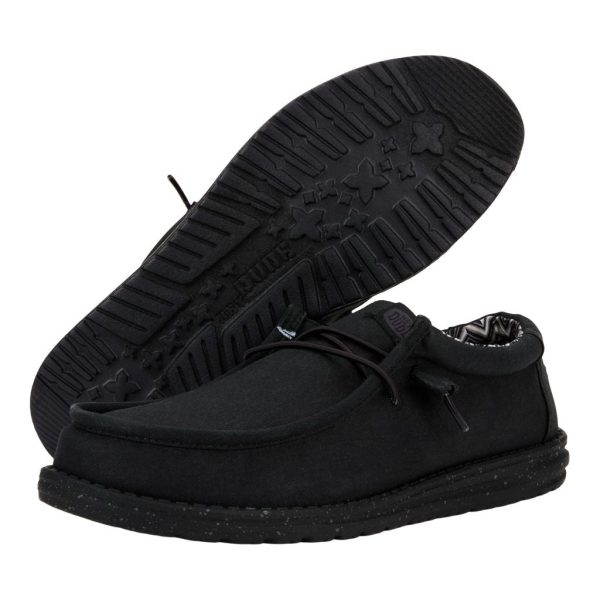 Wally Stretch Canvas Wide C Black/Black - Image 3