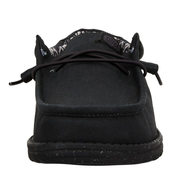 Wally Stretch Canvas Wide C Black/Black - Image 4