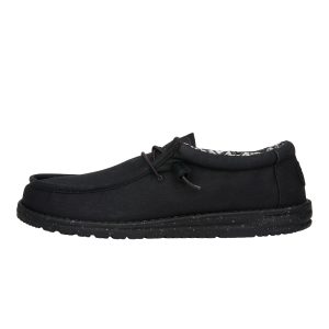 Wally Stretch Canvas Wide C Black/Black
