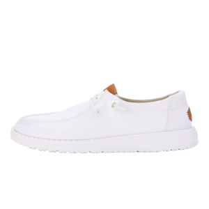 Wendy Stretch Canvas Wide C White