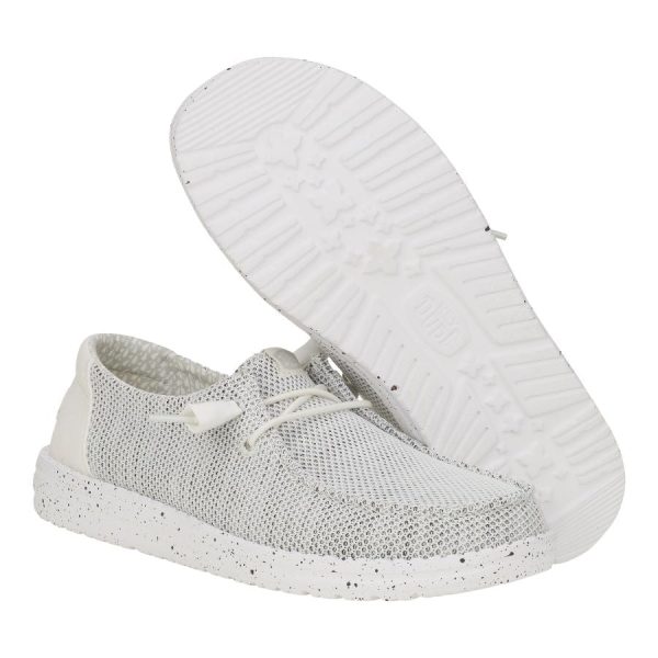 Wendy Stretch Sox Wide C Stone White - Image 4