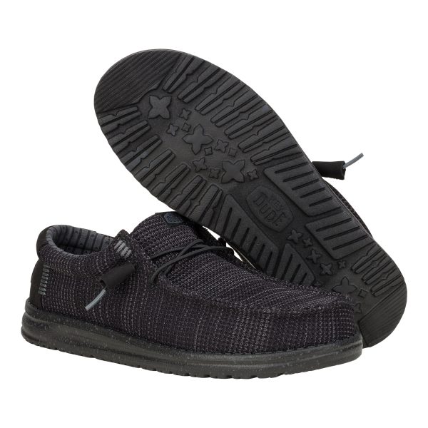 Wally Stretch Sox - Black/Black - Image 5