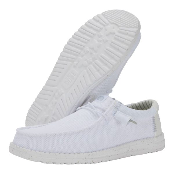 Wally Stretch Sox Wide - White - Image 5