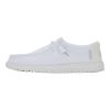 Wally Stretch Sox Wide C White