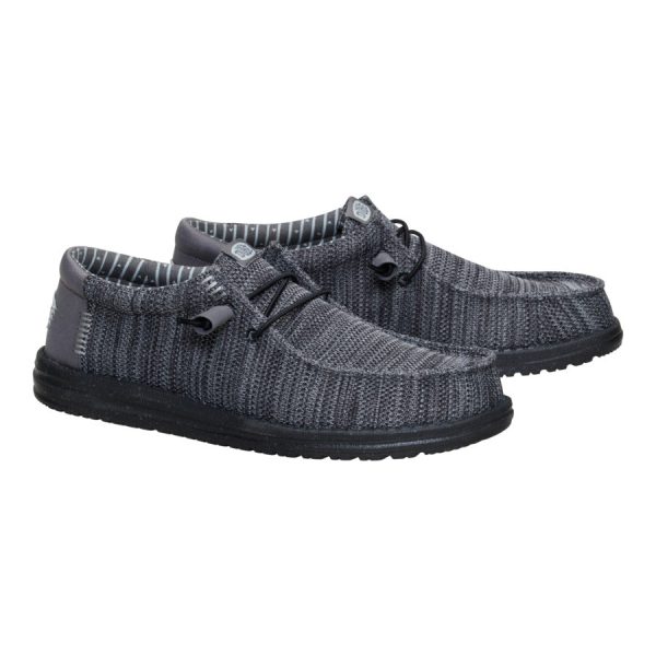 Wally Stretch Sox - Granite Grey/Black - Image 3