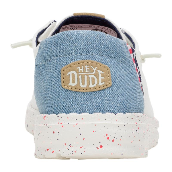 Wendy Americana Splatter C White/Blue - Image 5