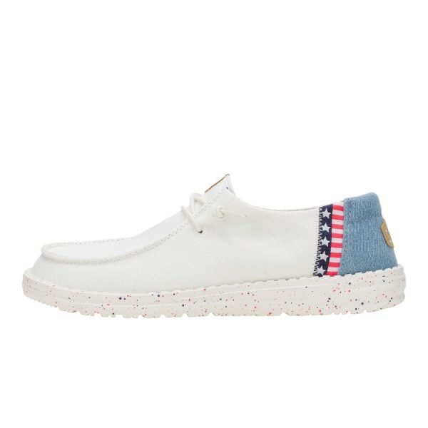 Wendy Americana Splatter C White/Blue