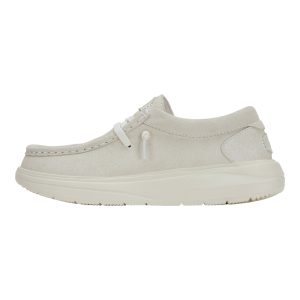 Wendy Comf Suede C Ivory