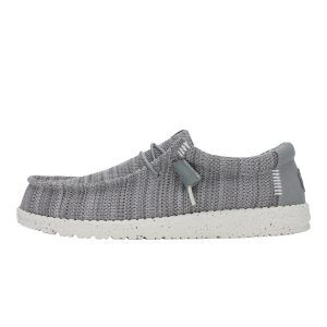 Wally Stretch Sox Wide C Grey