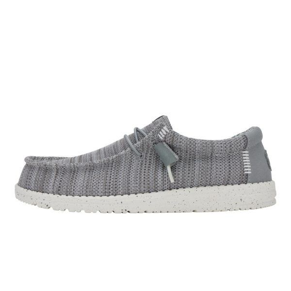 Wally Stretch Sox Wide C Grey