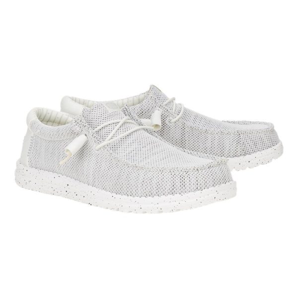 Wally Stretch Sox Wide - Storm White - Image 3