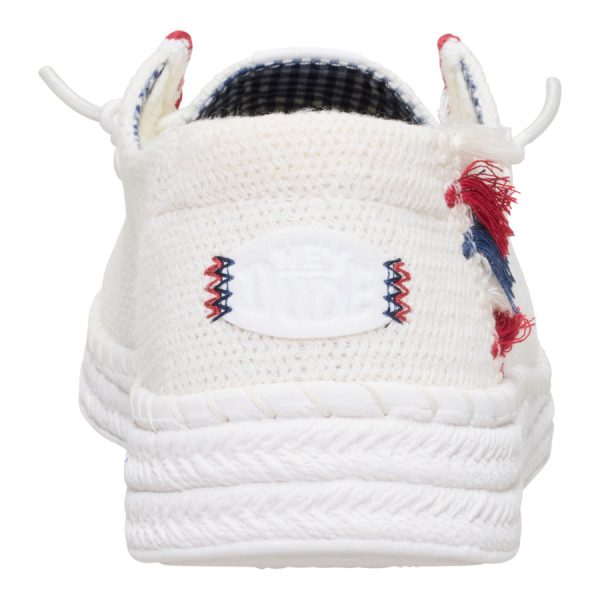 Wendy Espadrille Americana C White - Image 5