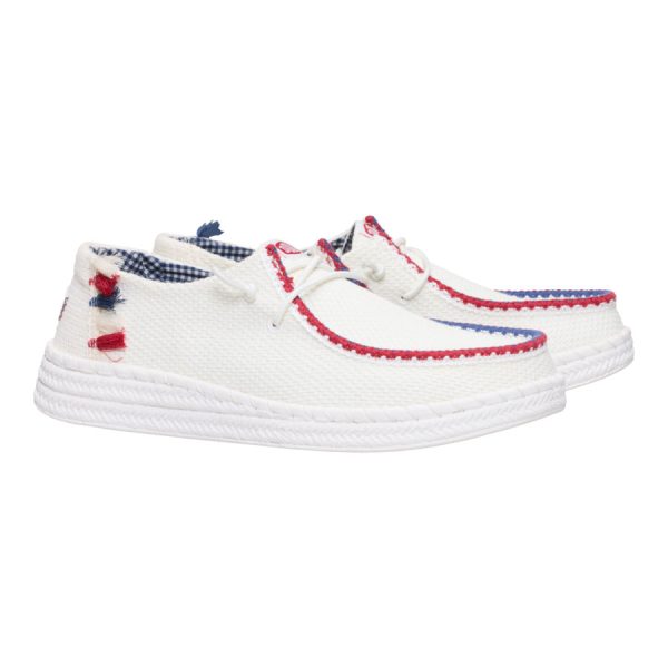 Wendy Espadrille Americana C White - Image 2