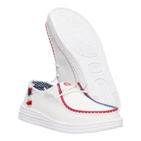 Wendy Espadrille Americana C White - Image 3