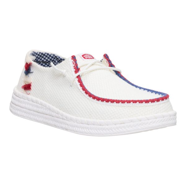 Wendy Espadrille Americana C White - Image 7