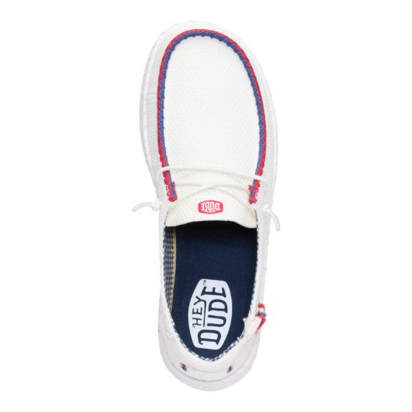 Wendy Espadrille Americana C White - Image 6