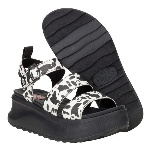 Delray Buckle Animal C Black/White - Image 3