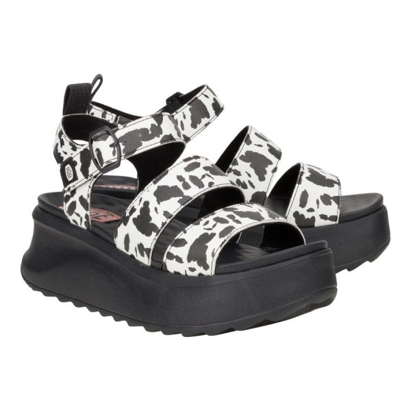 Delray Buckle Animal C Black/White - Image 2