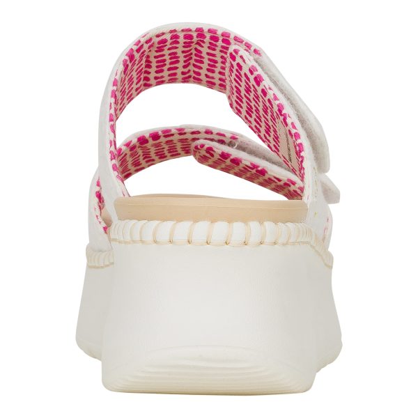 Delray Slide Eyelet C White - Image 5