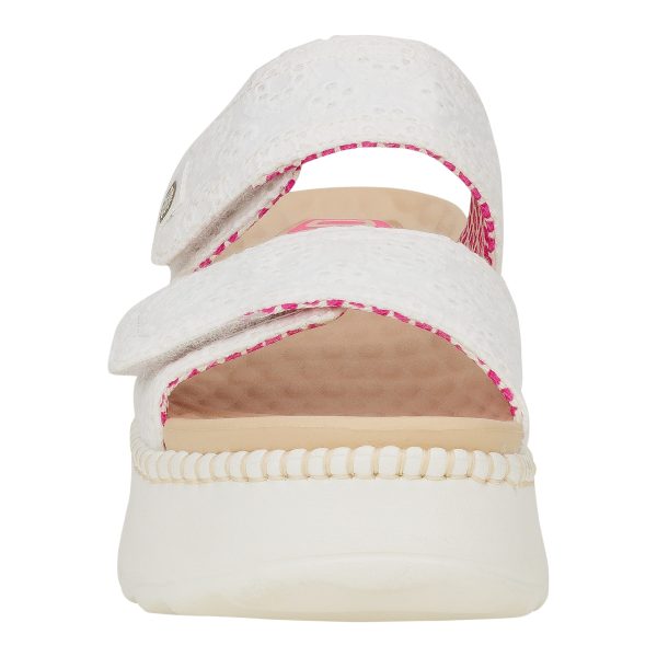 Delray Slide Eyelet C White - Image 4