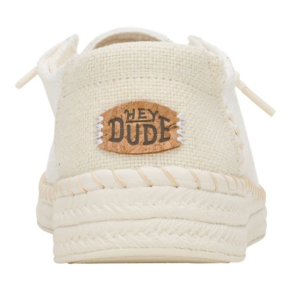 Wendy Espadrille Woven C White - Image 6