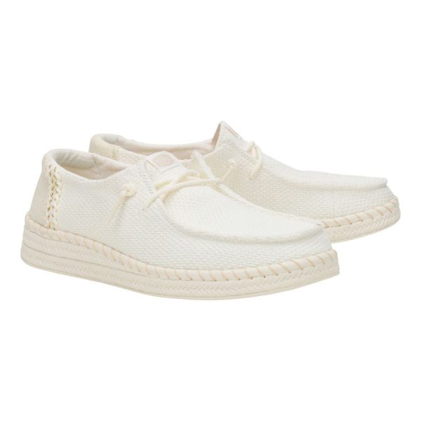 Wendy Espadrille Woven C White - Image 3