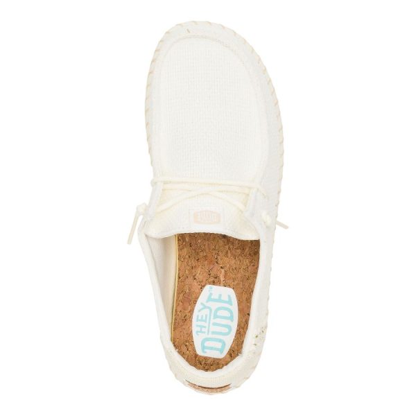 Wendy Espadrille Woven C White - Image 7