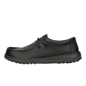Wally Work CE Classic Slip Resistant Wide C Black