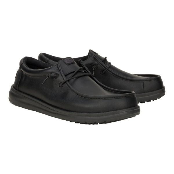 Wally Work CE Classic Slip Resistant Wide C Black - Image 2
