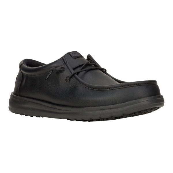 Wally Work CE Classic Slip Resistant Wide C Black - Image 7