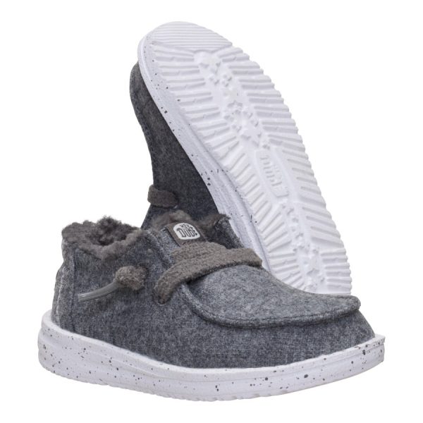 Wendy Toddler Wool Cozy - Charcoal - Image 3