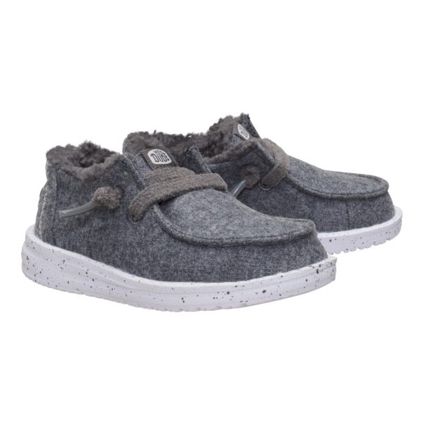 Wendy Toddler Wool Cozy - Charcoal - Image 2