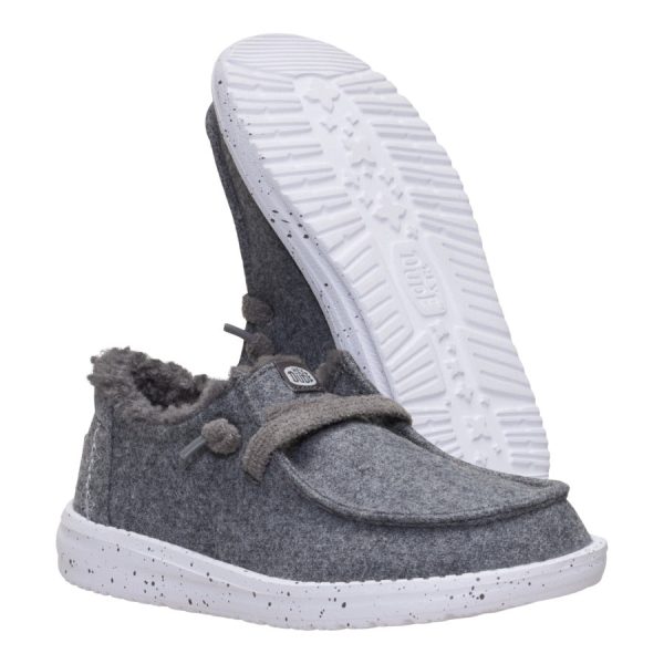 Wendy Youth Wool Cozy - Charcoal - Image 3