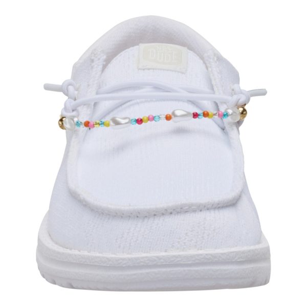 Wendy Funk Mesh Shoelry C White - Image 4