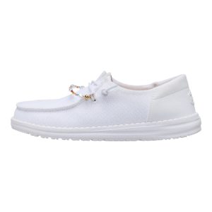 Wendy Funk Mesh Shoelry C White