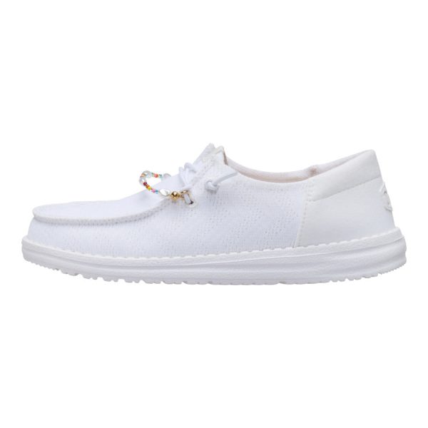 Wendy Funk Mesh Shoelry C White