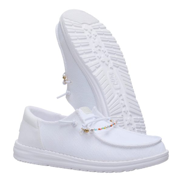 Wendy Funk Mesh Shoelry C White - Image 3