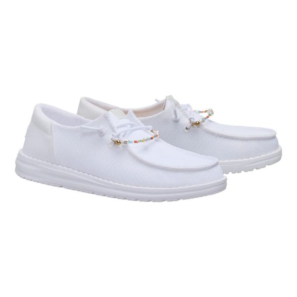 Wendy Funk Mesh Shoelry C White - Image 2