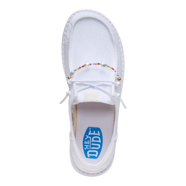 Wendy Funk Mesh Shoelry C White - Image 6