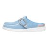 Wendy Slip Buckle Denim - Blue/Multi