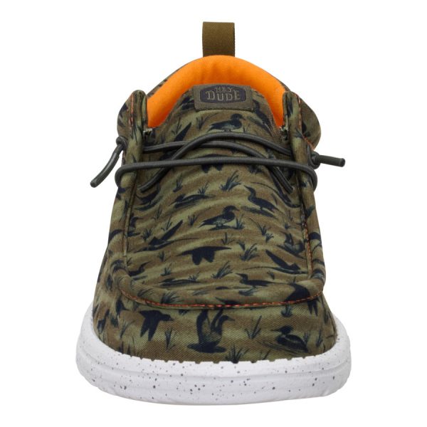 Wally Funk Duck Print - Dark Olive/Multi - Image 4